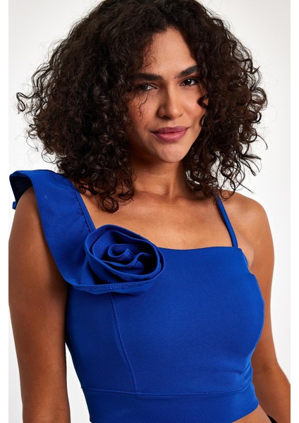 Volan Yaka Gül Detay Crop fiyatları