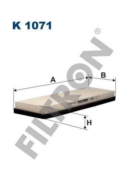 Fıltron FTR-K1071 Kabin Filtresi Peugeot 306 1.9 Dt 90HP 05/9...