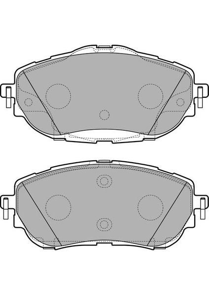 Delphı DEL-LP2691 Ön Balata Aurıs NZE18-ZRE18 -Corolla Sedan ...