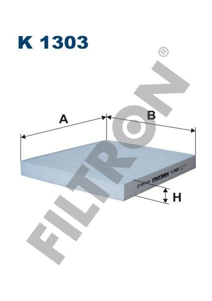 Fıltron FTR-K1303 Kabin Filtresi Dodge Caliber 1.8 16V 150HP ...