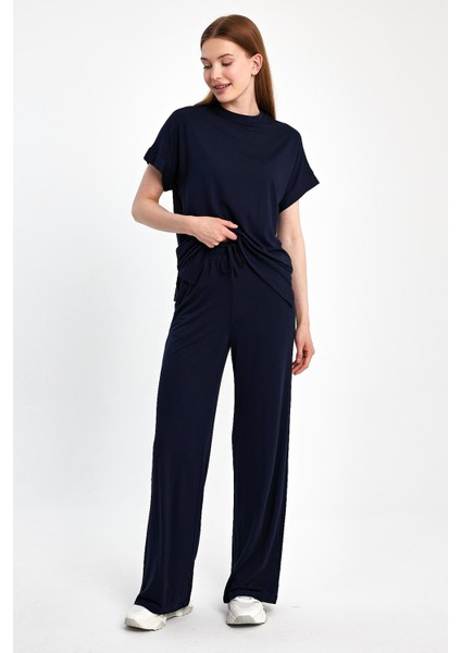 Bisiklet Yaka Sweat Ikili Takım modelleri