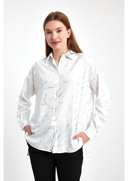 Varaklı Klasik Bayan Gömlek fiyatları