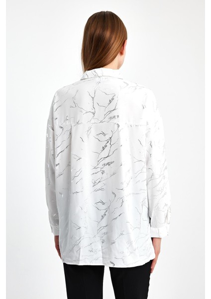 Varaklı Klasik Bayan Gömlek indirimleri