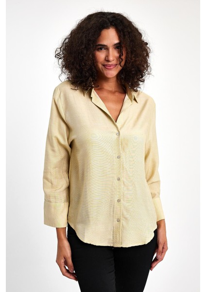 V Yaka Robalı Gömlek fırsatları