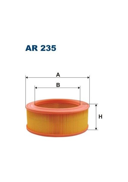 Fıltron  FTR-AR235 Hava Filtresi Renault Estafette-R4-R6