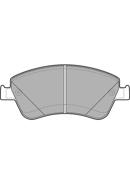 Delphı  DEL-LP2102 Ön Balata Aurıs-Corolla 1.3 1.4d-1.4 Vvtı-1...