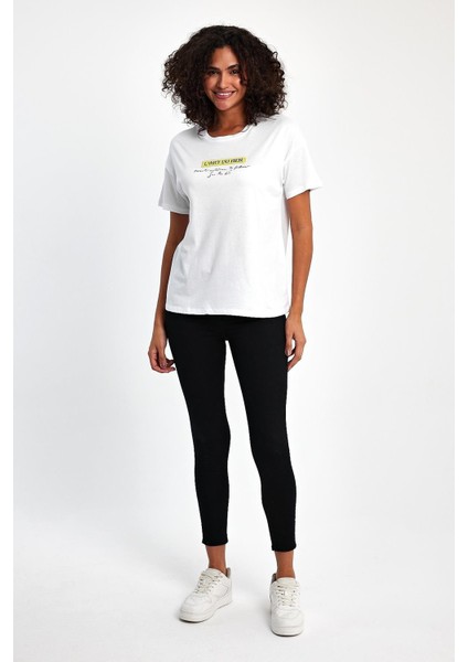 Kadın Beyaz T-Shirt fiyatları
