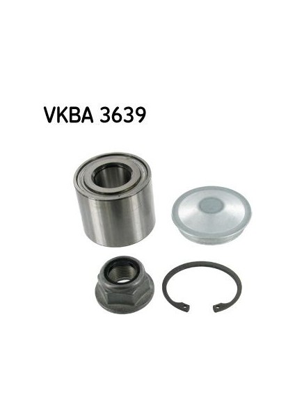 SKF-VKBA3639 Arka Teker Rulmanı Kit 25×55×45 Megane 2-Clı...