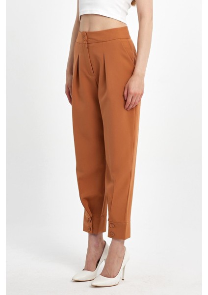 Paçası Düğmeli Pantolon modelleri