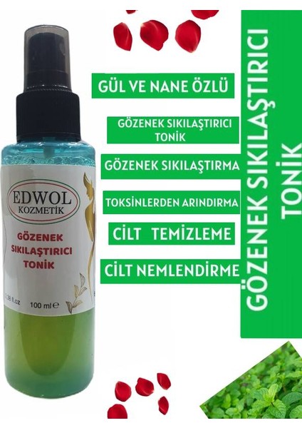 Yüz Bakım GülNane Özlü Tonik 100 ml