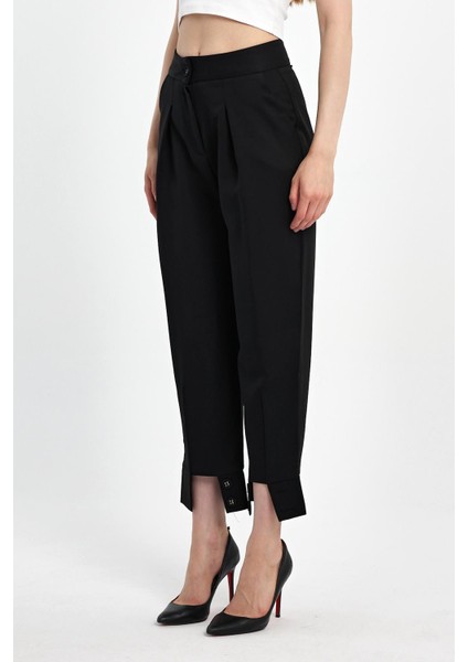 Paçası Düğmeli Pantolon modelleri