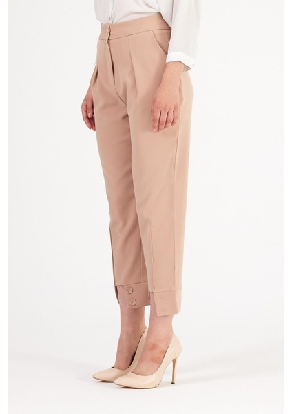 Paçası Düğmeli Pantolon modelleri