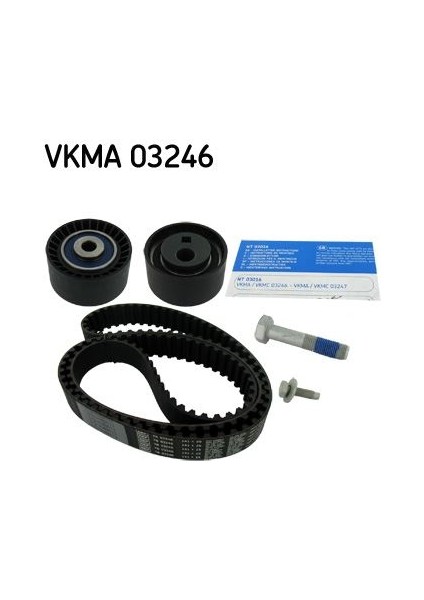 SKF-VKMA03246 Triger Kayış Seti Ducato 01-06 2.0 HDI-P206...