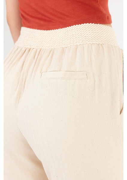 Beli Güpürlü Keten Pantolon fırsatları