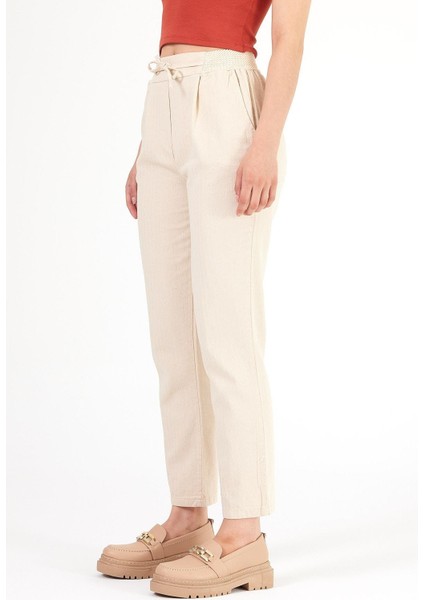 Beli Güpürlü Keten Pantolon indirimleri