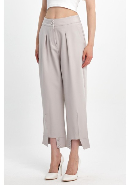 Paçası Düğmeli Pantolon modelleri