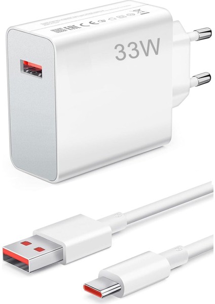 Zipax General Mobile Gm 20 21 Plus 21 Pro Hızlı Şarj Aleti Type-C 33W