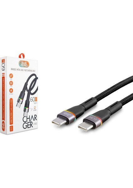 Zipax Huawei P30 P40 P30 Lite P30 Pro Type-C Hızlı Şarj Kablosu 60W Rgb fiyatları