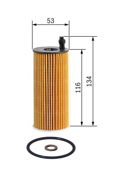 BOS-F026407123 Yag Fıltresı Bmw F10 F20 F30 F32 F34 F36...