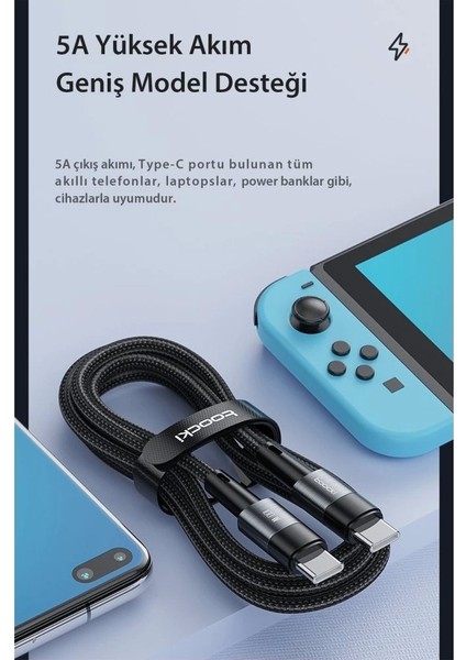 Galaxy Z Flip Z Fold 2 3 4 5 Hızlı Şarj Kablosu Type-C 66W 1metre modelleri