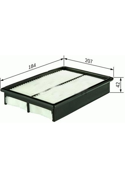 SRS-SA2148 SA2148PL Hava Filtresi Cıvıc V-Cıvıc Vı 91-...