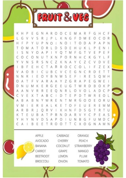 Enine Boyuna Eğitim İngilizce Kelime Öğreten Bulmaca Kitap Seti 4 Kitap indirimleri