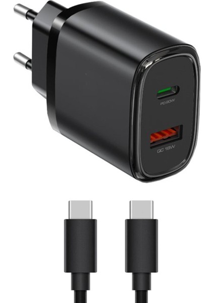 Zipax Lg V20 V30 Hızlı Şarj Aleti Type-C 18W-20W