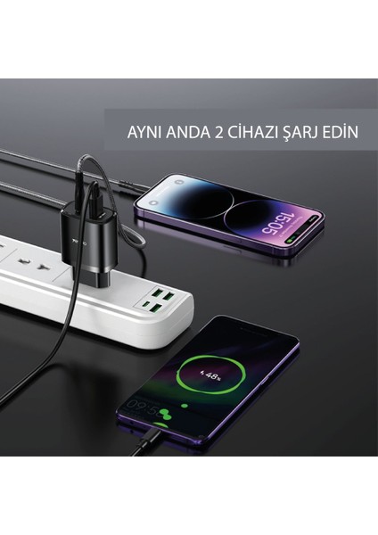 Zipax Lg V20 V30 Hızlı Şarj Aleti Type-C 18W-20W fiyatları