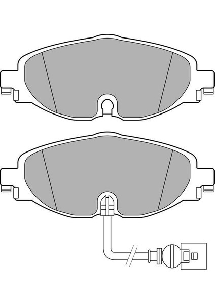 Delphı DEL-LP2698 Ön Balata Golf7-A3-Leon-Tıguan-Passat-Octav...
