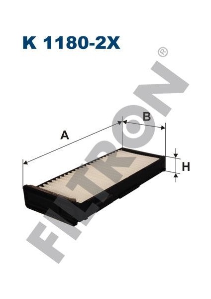 Fıltron  FTR-K1180-2X Kabin Filtresi Mıtsubıshı Carisma 1900 D...