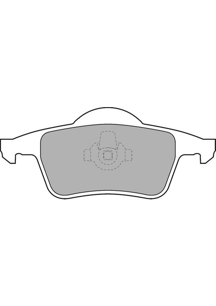 Delphı DEL-LP1504 Arka Balata Volvo S60 2000-2010 S80 1998-20...