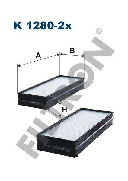 Fıltron FTR-K1280-2X Kabin Filtresi Hyundaı Santafe I 2.4 16V...