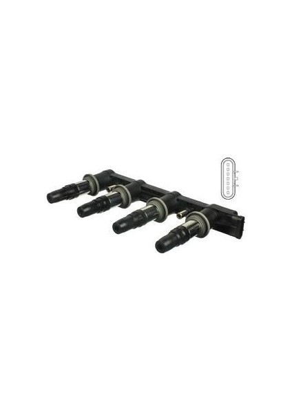 Delphı DEL-CE01840-12B1A Ateşleme Bobini Chevrolet Aveo 1.4 0...