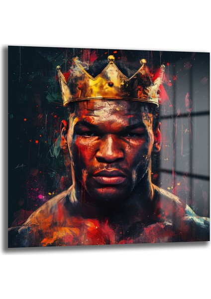 King Mike Tyson Kare Cam Tablo