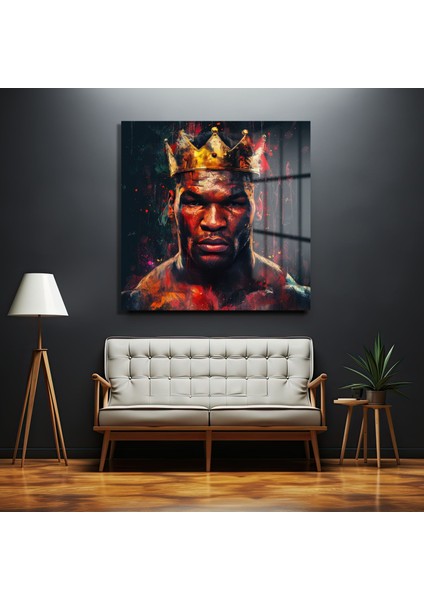 King Mike Tyson Kare Cam Tablo