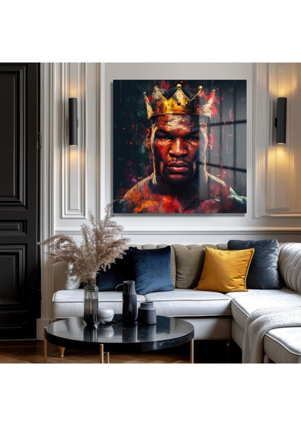 King Mike Tyson Kare Cam Tablo