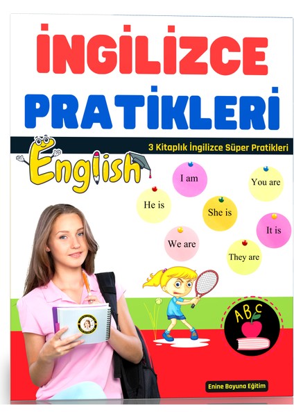 Enine Boyuna Eğitim İngilizce Pratikleri Kitap Seti 3 Kitap