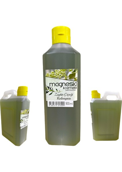 Zeytin Çiçeği Kolonyası 1lt. (900 Ml) Ekonomik Çanta Bidon