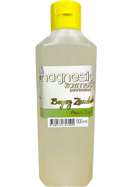 Beyaz Zambak Kolonyası 1lt. (900 Ml) Ekonomik Çanta Bidon