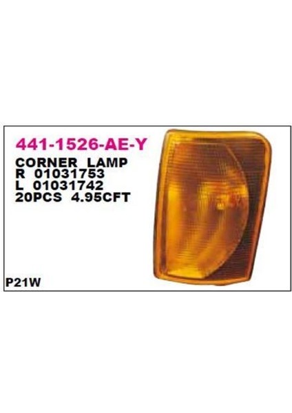 DPO-4411526RAEY Sınyal Lambası On Sag Volkswagen Lt 98-