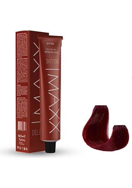 Maxx Deluxe Tüp Boya 7.65 Lal Kızıl 60 ml  x 2 Adet