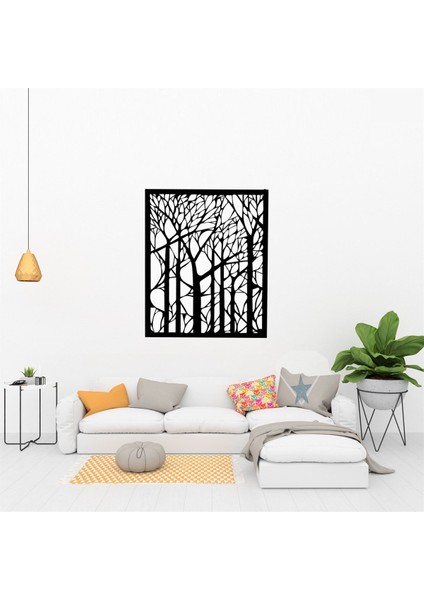 Dekoratif Ağaç Metal Tablo