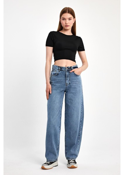 Baggy Denim Pantolon 4