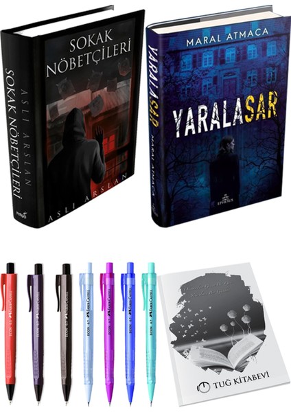 Sokak Nöbetçileri 1 - Yaralasar 1 + Kalem + Not Defteri