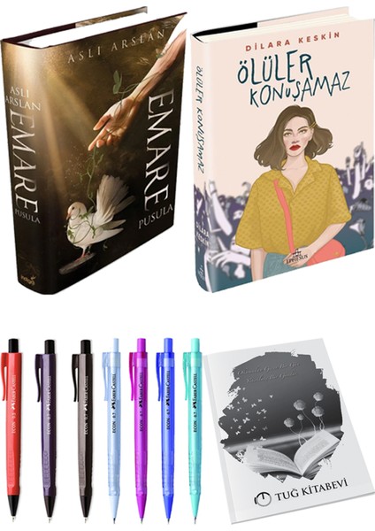 Emare: Pusula- Ölüler Konuşamaz + Kalem + Not Defteri