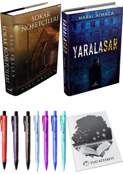 Sokak Nöbetçileri 4 - Yaralasar 1 + Kalem + Not Defteri