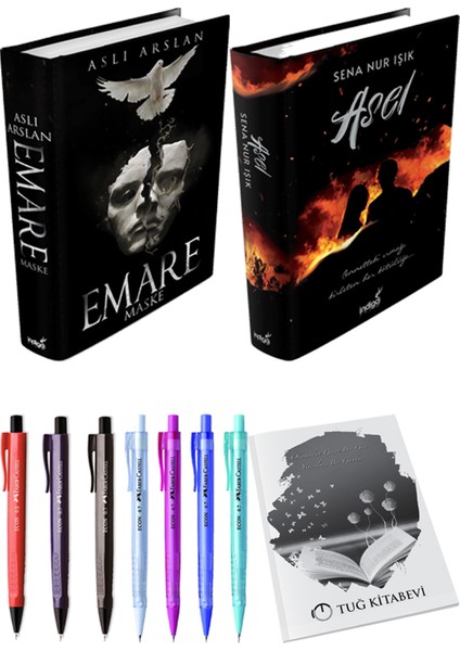 Emare: Maske - Asel + Kalem + Not Defteri