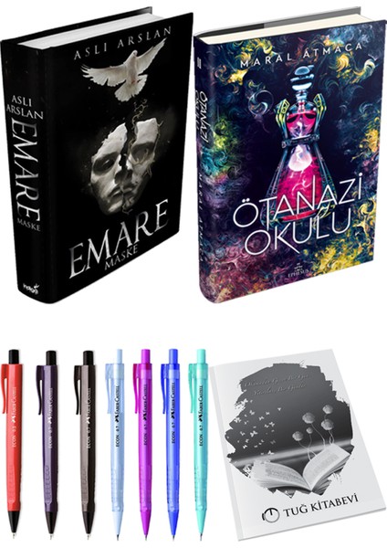 Emare: Maske - Ötanazi Okulu 2 + Kalem + Not Defteri