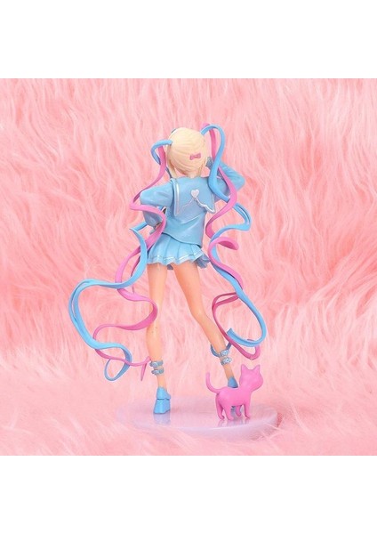 Anime 17cm Pvc Koleksiyon Modeli Needy Kız Anime Figürü Pop Up Parade Kangel Aksiyon Figürleri