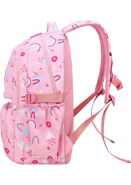 Ilkokul ve Ortaokul Kız Çocukları Için Baskılı Okul Çantaları, Geniş Kapasiteli, Hafif, Su Geçirmez ve Yük Azaltıcı Sırt Çantaları (Yurt Dışından) fiyatları